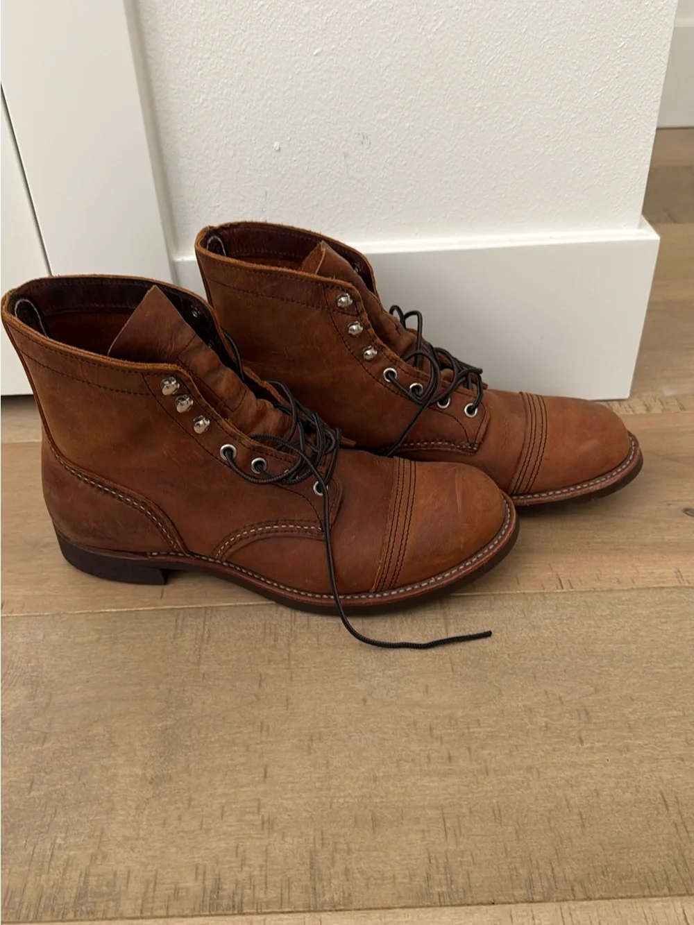 Red Wing Iron Ranger Cap Toe Boots Size 9